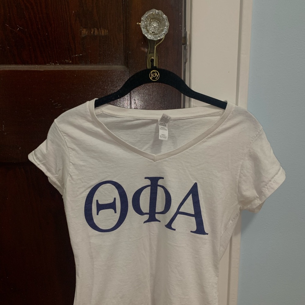 Theta Phi Alpha - White T Shirt